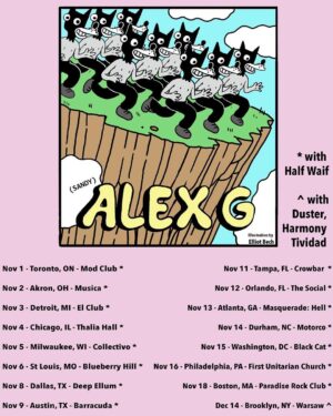 Alex G Instagram - on sale wednesday 8/15 @ noon