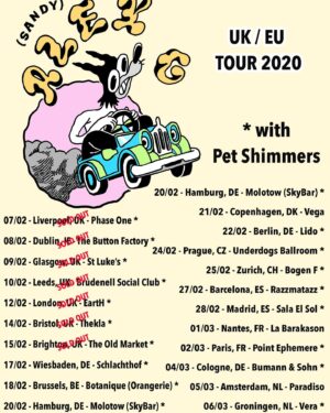 Alex G Instagram - uk is sold out, brussels was moved to a bigger venue, and we're in brazil next week