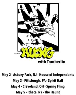 Alex G Instagram - shows w @tomberlinnnn are on sale