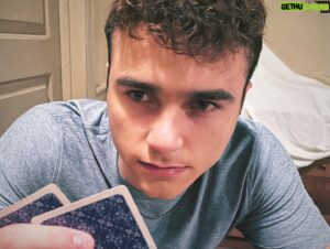 Alex Garfin Instagram - who’s bluffing?