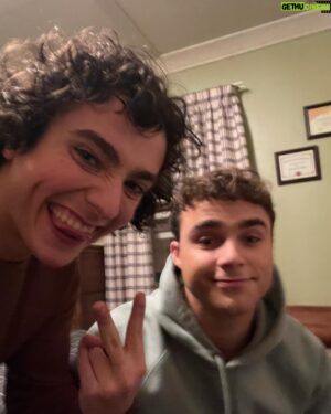Alex Garfin Instagram - Fake me, fake mom, fake brother, SuperOaf