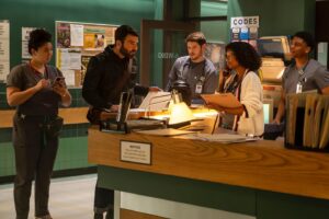 Alex MacNicoll Instagram - We’re having so much fun creating Brilliant Minds and we can’t wait to share it with you! We’ve got an amazing ensemble of guest stars each episode & a dream team of producers/directors/writers & crew…Catch it this fall on @nbc and streaming on @peacock . #brilliantminds 🧠🐺🩺