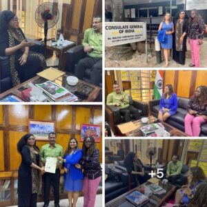 Alex Okoroji Instagram - What an honour it was as President of the WICCI Nigeria-India Business Council to sit down in discussion with the Honourable Consul General of India in Lagos, Shri Chandramouli Kumar Kern who met with the executives of @wiccinigeria on Monday 16 October 2023, represented by myself, our Council Secretary - Mrs Shweta Srivastava and our Council Member, Mrs Bose Odusanya.

During the meeting, we discussed the vision and agenda of our bilateral council. We received very insightful and strategic contributions from the Consul General and the discussion was quite enriching. 

He adviced us on how our council can impact policies that foster trade between both countries, how we can leverage the access and opportunities we have to grow our network, build sustainable impact for the bilateral community and create meaningful opportunities for our council members. 

We also discussed the synergy and alliance between Nigeria and India, the many business investment opportunities that currently exist, and ways we can expand and solidify our existing bilateral relationship, including the opportunities for Nollywood in Bollywood and so much more.

We are so grateful for the warm reception we received and he assured us of his support. 

We officially delivered his special invitation to WEF West Africa 2023 and invited him as a Special Guest at our upcoming 107th Edition of the Women Economic Forum (WEF) happening in Lagos from 13-15 December 2023 and the WICCI Entrepreneurs Gala also on the evening of December 13. 

Furthermore, we are grateful to have the support of the CGI towards the upcoming G100 West Africa Meetings (11-12 December 2023) which will now be happening at the Indian Consulate in Lagos 

Our council is one of the bilateral councils of the Women’s Indian Chamber of Commerce & Industry (WICCI) in 150 countries.

Cc @indiainlagos @womenecoforum @wefwestafrica @g100_wefleader @g100mediaarts @wicci_india 

#WICCI #G100 #Womensleadership #womeninbusiness #india #nigeria #wefwestafrica #leaders #conference #wef #nollywood #bollywood #entrepreneur #women #womenentrepreneurs #womeninbiz