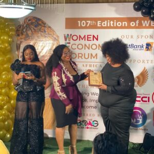 Alex Okoroji Instagram - Exactly this day last month on February 23, 2024, we wrapped up the 107th edition of the Women Economic Forum (WEF) which featured 3 days of dynamic conversations, connections and celebration at the @wefwestafrica edition held in Lagos, Nigeria, by honoring some amazing women & leaders with the prestigious WEF Awards at the Gala anchored by the gorgeous and talented @_victorywilson .😍

As President of WEF West Africa, it was my genuine pleasure to nominate some of these incredible honorees for their outstanding impact and contributions to driving society forward. It was also an honour to present their awards on behalf of my Chief soul sister, the Founder & Global Chairperson of Women Economic Forum (WEF), Dr Harbeen Arora Rai. 

You can find the full list of honorees and photos available on Monday 26th, 4pm WAT at the official WEF West Africa website at www.wefwestafrica.org.

If you are on the email list. Look out for our upcoming newsletter featuring special updates on all of the exciting stuff coming up.😍❤️

Special thanks to everyone who made the event happen despite the challenges, from the organising committee, to the media team, the decorators, the staff at Westwood Ikoyi, our sponsors (FirstBank Nigeria, NPF Microfinance, Jaga Beauty), our partners and soul sisters in the G100, WICCI, SHEconomy community and every single person who contributed one way or another to see WEF West Africa 2024 actualise. We certainly look forward to doing it much bigger and better in 2025.

P.S: IG Photos randomly selected by my mobile device🙈 Everyone honored on that day is incredibly special and highly valued. I’m grateful for the WEF platform and sisterhood that brings us all together. 

I celebrate YOU. All of youuuuuuu.🤗💕

#wefwestafrica #wef  #womeneconomicforum #women  #wefawards #womenempowerment  #womensupportingwomen  #womenwhomovetheworld #womensmonth #womenshistorymonth #womenleaders #lagos #nigeria #event #conference #gala