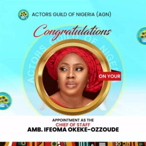 Alex Okoroji Instagram - Humbled and grateful for the re-appointment.🎉🙌🏽

What an honour to serve in this double role as Director of International Affiliations & Brand Communications on behalf of @actorsguildofnigeria

I'm grateful to our President @emekarollas for his unwavering faith in me and for his relentless commitment to move the guild forward.

I look forward to serving the guild once again and working together with the President and other members of our power-packed cabinet to grow our international recognition, partnerships and co-create a brand we can all be proud of. 

This is all work in progress as we continue to do what we can to achieve the vision of the president. We already started with our AGN International Festival, our ON-SCREEN Magazine and other projects in the works. And we look forward to the second edition of AGNIF happening 8-10 August 2024 in Los Angeles, California (USA) in Partnership with Dream Magic Studios and Silverbird Group. 

I'm proud to also serve as Chairman of the Organising Committee for the Festival along with our incredible Festival Director, Mr Segun Arinze and Producer, Amb. Ifeoma Okeke.

Nigerian actors through our hard work, dedication and incredible talents continue to be cultural ambassadors of our great nation and continent. Through us - the world connects to our stories, feels the pulse of our brilliance, resilience, diversity and learns more about who we are as a people.

32 members were appointed to the Kitchen Cabinet in a wonderful inaugural ceremony yesterday at the Silverbird Galleria. It's all love from where I stand. Congratulations to everyone.👏🏽👏🏽

As always, I'm ready for AGN's progress. 🙌🏽🙌🏽💕

~~~~~~~~~~~~~~

Posted @withregram • @actorsguildofnigeria Congratulations to Alex Okoroji @alexokoroji on your appointment as Director of International Affiliations & Brands Communications.

 #actorsguildofnigeria #AlexOkoroji #QueenofExpression #appointment #actor #grateful  #proud #celebration #nollywood #nigeria