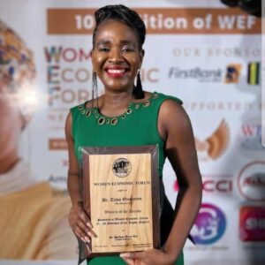 Alex Okoroji Instagram - Exactly this day last month on February 23, 2024, we wrapped up the 107th edition of the Women Economic Forum (WEF) which featured 3 days of dynamic conversations, connections and celebration at the @wefwestafrica edition held in Lagos, Nigeria, by honoring some amazing women & leaders with the prestigious WEF Awards at the Gala anchored by the gorgeous and talented @_victorywilson .😍

As President of WEF West Africa, it was my genuine pleasure to nominate some of these incredible honorees for their outstanding impact and contributions to driving society forward. It was also an honour to present their awards on behalf of my Chief soul sister, the Founder & Global Chairperson of Women Economic Forum (WEF), Dr Harbeen Arora Rai. 

You can find the full list of honorees and photos available on Monday 26th, 4pm WAT at the official WEF West Africa website at www.wefwestafrica.org.

If you are on the email list. Look out for our upcoming newsletter featuring special updates on all of the exciting stuff coming up.😍❤️

Special thanks to everyone who made the event happen despite the challenges, from the organising committee, to the media team, the decorators, the staff at Westwood Ikoyi, our sponsors (FirstBank Nigeria, NPF Microfinance, Jaga Beauty), our partners and soul sisters in the G100, WICCI, SHEconomy community and every single person who contributed one way or another to see WEF West Africa 2024 actualise. We certainly look forward to doing it much bigger and better in 2025.

P.S: IG Photos randomly selected by my mobile device🙈 Everyone honored on that day is incredibly special and highly valued. I’m grateful for the WEF platform and sisterhood that brings us all together. 

I celebrate YOU. All of youuuuuuu.🤗💕

#wefwestafrica #wef  #womeneconomicforum #women  #wefawards #womenempowerment  #womensupportingwomen  #womenwhomovetheworld #womensmonth #womenshistorymonth #womenleaders #lagos #nigeria #event #conference #gala