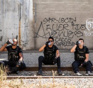 Alex Russell Instagram - “Cause we’re the three best friends that anyone could have!” 😄

ALL NEW SWAT TONIGHT 8/7c on CBS 💥