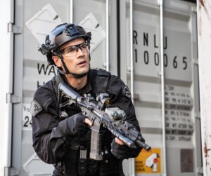 Alex Russell Instagram - Miss the last episode? Stream it now on @paramountplus 

#rollswat 👊🏼