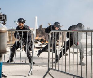 Alex Russell Instagram - Miss the last episode? Stream it now on @paramountplus 

#rollswat 👊🏼