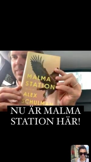 Alex Schulman Instagram - Min nya roman ”Malma station” finns att köpa nu!