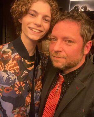 Alex Vincent Instagram - Hanging with the very talented @tylerbarish at last weeks Chucky premiere!