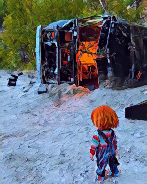 Alex Vincent Instagram - Painting a picture of season 2 (part 2) -no, I didn’t paint these… but they’re my photographs with effects.
