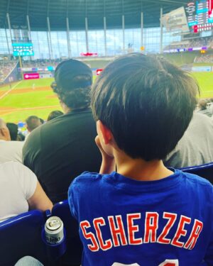 Alex Wagner Instagram - Mets Season Opener w kids > Trump Indictment