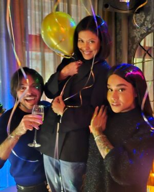 Alex Wagner Instagram - The EPIC and ESSENTIAL TV glam squad @baileybolden and @antoniohairmakeup — without whom I would be a tired, ponytailed, working stiff without under eye concealer. I OWE THEM EVERYTHING!!!!