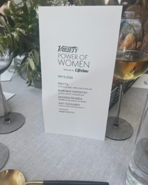 Alex Wagner Instagram - Thanks @variety for including me on your list of Impactful women! What a room full of lady powerhouses. Also: The fans were a nice bonus.