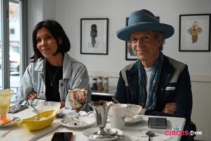 Alex Wagner Instagram - This is @mmckinnon asking me to show my hospital bracelet to the camera so we could record my klutziness for posterity. Yes, he is the best and yes, you would also love working with him.