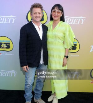 Alex Winter Instagram - Congrats to the missus on her @variety Impact Award ❤️🔥