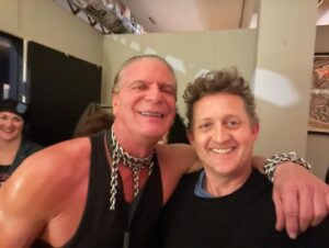 Alex Winter Instagram - Big thanks to @sf_sketchfest for the great time this weekend. The Lost Boys soundtrack performance was an absolute banger and always good to see Tim Capello. Sorry to the audience at our Destroy event. Technical snafus scuttled the screening but a good time was had by all at our non-Q&A, Q&A. Especially for the front row fan who got cozy with @thomaspatricklennon