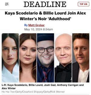 Alex Winter Instagram - 🎥❤️🙏
Article at @deadline