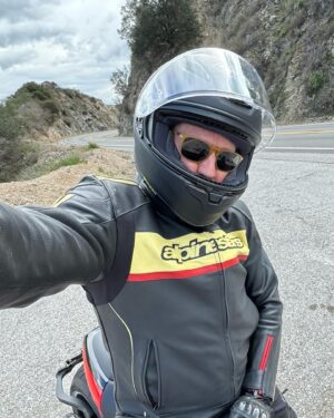 Alex Winter Instagram - Riding the crest.