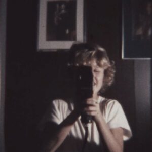 Alex Winter Instagram - A Super-8 self portrait from ‘78. This Chinon was my first sound camera, it replaced my silent (but trusty) Yashica S8 I made many little movies with, which replaced a regular 8 Brownie starter camera. Analog baby!