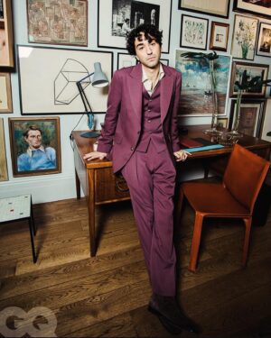 Alex Wolff Instagram - Thank you @britishgq @paulsmithdesign @keoghan92 & @asabopp for pasta