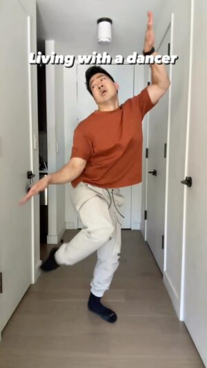 Alex Wong Instagram - So…. would you live with a dancer? 😂