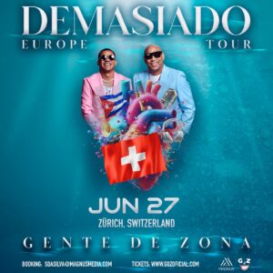 Alexander Delgado Instagram - ¡Mi gente de Zürich nos vemos este Jueves 27! 🔥 😎 🇨🇭Lo que gozaremos juntos será #Demasiado 🫀🔥

#GenteDeZona #Zuricn #switzerland #LiveConcert #DemasiadoEuropeTour