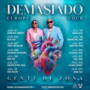 Alexander Delgado Instagram - El “DEMASIADO TOUR” tomará Europa 🔥 

¡Finalmente lo que tanto esperaban! Las primeras fechas del #DemasiadoEuropeTour 2024 🌍 🫀❤️‍🔥🎤

Mi gente de Europa nos vemos en breve 🔥 😎 

Tickets 🎟️🔗: www.GDZOficial.com

📍: DEMASIADO EUROPE TOUR

Booking: gdz@magnusmedia.com 

#GenteDeZona #Demasiado #DemasiadoEuropeTour #EuropeTour #Concerts #GiraPorEuropa #GenteDeZonaTomaEuropa