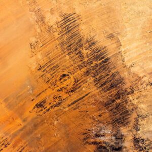 Alexander Gerst Instagram - Scary. I took these photos from the @iss. They show two meteorite impact craters in Chad (Sahara) which are 13 and 14 km wide. Imagine how many times your city could fit in them. To avoid this in the future, @europeanspaceagency works with international partner agencies on space safety. #AsteroidDay #bluedot #horizons