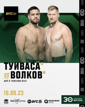 Alexander Volkov Instagram - ⚡️ Александр Волков встретится с Таем Туивасой на турнире #UFC293 в Сиднее!

Оставляйте свои прогнозы на бой в комментариях ⬇️
