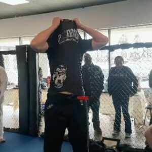 Alexander Volkov Instagram - Спасибо команде @porradatc и команде @team_strela и лично Селивахина Д.Г. за мой непростой, но очень интересный путь в бразильском джиу-джитсу.

I am honored to receive my black belt from the professors @marcelonunesbjj  and @ronnymarkes .

I still have a lot to learn, but the fact that Marcelo Nunes and Ronny Markes promoted me to black belt says that I already know something!😉

Хотите видеть мои победы болевыми чаще?