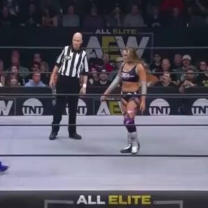 Alexandra Barrulas Instagram - Alien isn't the strongest language in my multilingual arsenal. But I am fluent in face forearms! 👽👊💥💀 #AEW #AEWDynamite #ShannAEW 🐉