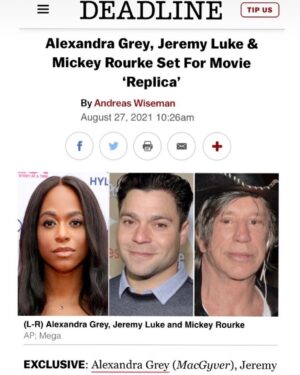 Alexandra Grey Instagram - She’s a movie star! ✨🖤
10 years later! 🙏🏾 
#Actress #Transisbeautiful