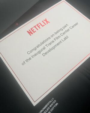 Alexandra Grey Instagram - Excited for this new chapter in my career! No more waiting!!! It’s giving Writer, Director, Producer, STAR! ✨🎥❤️

Thank you @transfilmcenter @netflix for seeing me, for seeing us!!!! #LETS GO!!!!
