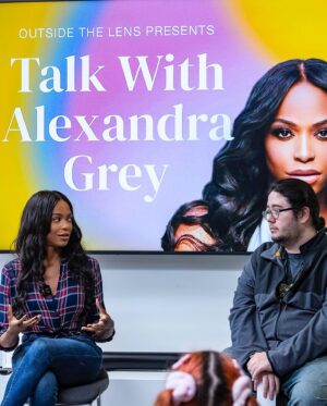Alexandra Grey Instagram - Thanks to @outsidethelens for having me come speak to their students about all things film, tv, and making my first feature film! Shoutout to @_brandonmaurice for coordinating such a great event! ✨✨ @bishopstreetproductions 

#film #tv #directing #indie 
#love #dope #artist