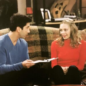 Alexandra Holden Instagram - Getting to work on @friends will forever be a highlight of my career!  I’m honored to have been a part of it ❤️ #tbt #hotplate