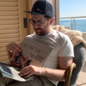 Alexandra Krosney Instagram - A birthday tribute to a man who hates social media hokum.