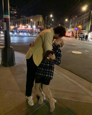 Alexandra Kyle Instagram - thinking about the yummy life we’ve built together the last five years