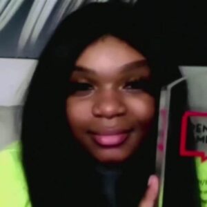 Alexandra Munroe Instagram - JUSTICE!  It was the 9 minute video taken by bystander, 17-year old Darnella Frazier, which changed history last year as the country and the world rose in empathy, rage and protest in the visceral wake of George Floyd’s murder, and the murder verdict today handed down against Derek Chauvin. JUSTICE.  Darnella is pictured here receiving PEN America’s 2020 Courage Award. 

#blacklivesmatter @darnella_frazier03 #justiceforgeorgefloyd