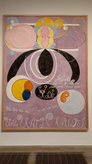 Alexandra Munroe Instagram - At Tate, encountering Hilma Af Klint whose 2019 show at the Guggenheim changed the origin stories of the history of modern abstract art. 

She wrote of these 1907 works, commissioned by spiritual guides: 

My mission, if it succeeds, is of great significance to humankind. For I am able to describe the path of the soul for the beginning of the spectacle of life to its end. 

@tate @guggenheim #traceybashkoff #hilmaafklint #spirituality #abstractart #visionary