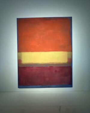 Alexandra Munroe Instagram - In Paris, the Rothko exhibition at FLV is a curatorial feat, and the greatest tribute to the artist’s violent sublime since the Guggenheim’s rotunda show many decades ago. The artist’s deep search for the meaning of form after the horrors of world war resonates with acute pain this week…

@fondationlv @markrothkoart #parisnow #markrothko #rothko #parisplusparartbasel