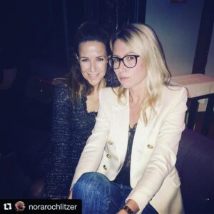 Alexandra Neldel Instagram - Vielen Dank für den schönen Abend...😘@norarochlitzer #magicstripes dinner