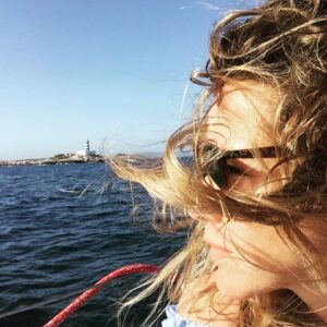 Alexandra Neldel Instagram - Bye, Bye Ibiza... #schönwars 😍#sailing #sturmfrisur