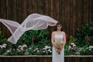 Alexandra Roach Instagram - Leaning into the wind... My dress of dreams by @charlie_brear 💕 
@nicola_thompson_photography 📸