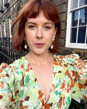 Alexandra Roach Instagram - Made it to Edinburgh in the camper van with the baby! 🤪🚐 Had a lovely evening at @channel4 dinner - big thanks to @frontierswoman.edinburgh who kept the shop open for me when I realised I’d forgotten my outfit and let me get ready in the shop rather than the van! Excited to explore 🏴󠁧󠁢󠁳󠁣󠁴󠁿 …. 🚐💕