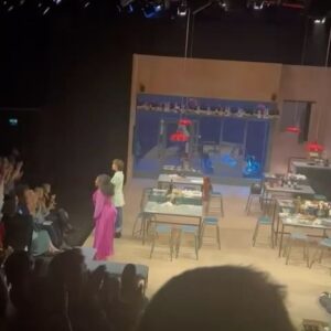 Alexandra Roach Instagram - This year has been a 🌪️ feeling so grateful for all the adventures.

#NeverHaveIEver - First time on stage and incredibly special to be doing it with my 💖 @susiewoosie12 

Thanks to @dfdubz for writing such a powerful play. All the team at @chichesterft & everyone who came down to see it. 

Special mention to @thebellinnchi - the best pub in the land. ❤️