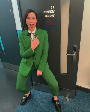 Alexandra Roach Instagram - Top food, vibes & company on @sundaybrunchc4 today talking all things The Light In the Hall. @channel4 💚💚💚 

Let me know if you tuned in?