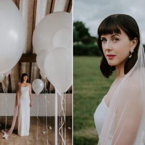 Alexandra Roach Instagram - Still can’t get over the last few weeks... ☁️9️⃣ 👗- @charlie_brear 💄- @sophiehigginson 💁‍♀️- @sophieharrishair
📸 - @nicola_thompson_photography 🎈Decor - @beatnikbride