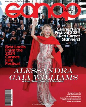 Alexandra Vino Instagram - Alessandra Gaia Williams - one of the head turners at Cannes Film Festival 2024 Red Carpet! 

Designer @gazi_sha with @inclover.brand
Hair by @karinevalbrun
Styled by @gregalexanderofficial
Makeup by @carineparisparis
Blonde by @teelajanet

#ganapmagazine
#cannes
#redcarpet 
#digitalcover